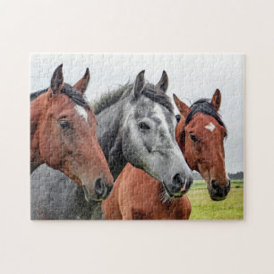 Puzzle Chevaux