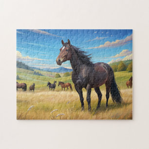 Puzzle Chevaux