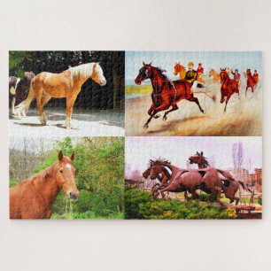 Puzzle Chevaux