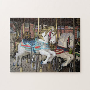 Puzzle Chevaux de carrousel