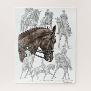 Puzzle Chevaux de contrainte collectés FEI