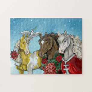 Puzzle Chevaux de Vacances~puzzle!