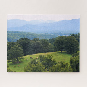Puzzle Chevaux sur les Blue Ridge Mountains 16x20 pouces