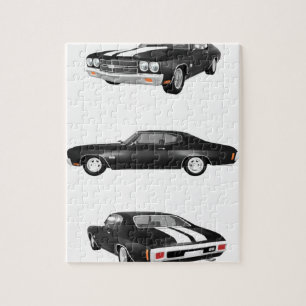 Puzzle Chevelle 1970 solides solubles :