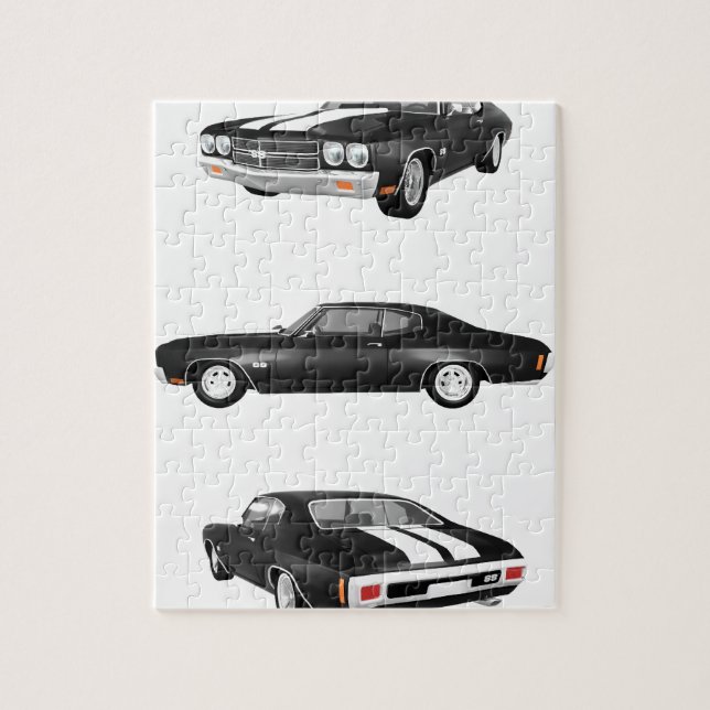 Puzzle Chevelle 1970 solides solubles : (Vertical)