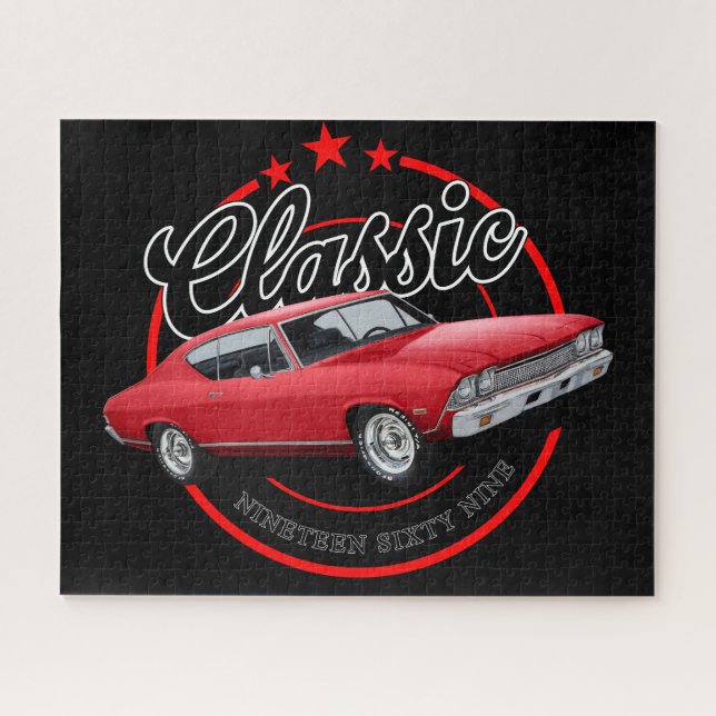 Puzzle Chevelle classique (Horizontal)