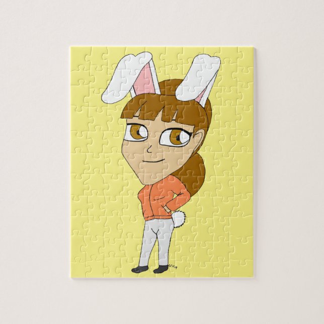 Puzzle chibi bunnygirl   (Vertical)