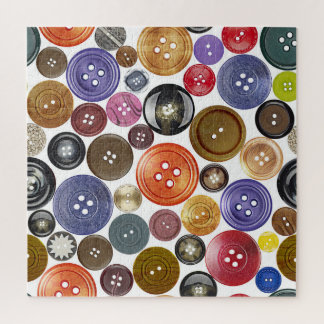 Puzzle Chic sans couture : ensemble de boutons haute réso