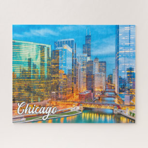 Puzzle Chicago, Illinois, États-Unis