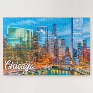 Puzzle Chicago, Illinois, États-Unis