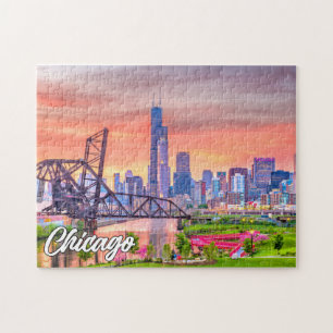 Puzzle Chicago, Illinois, États-Unis