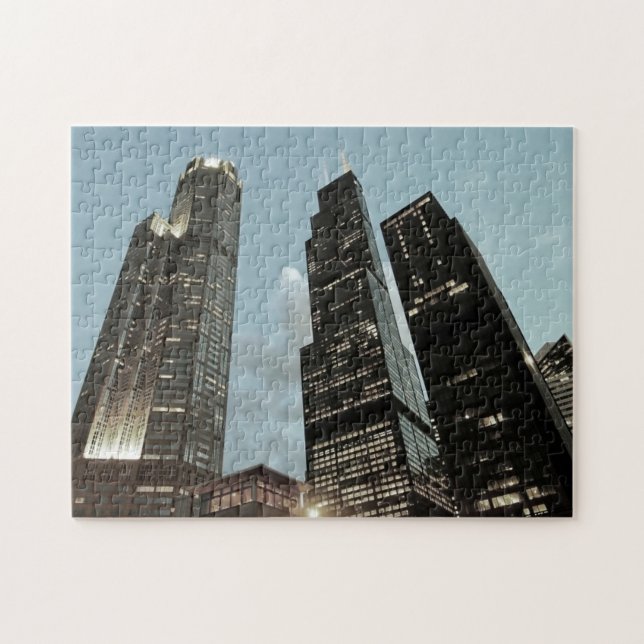 Puzzle Chicago Illinois Hancock (Horizontal)