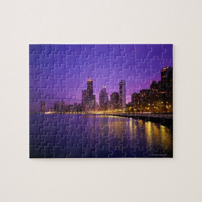 Puzzle Chicago Skyline (Horizontal)