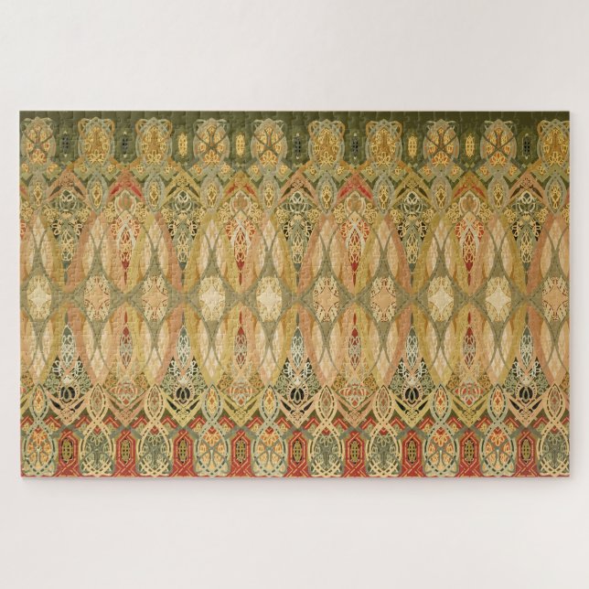 Puzzle Chicago Stock Exchange Trading Room Stencil (Horizontal)