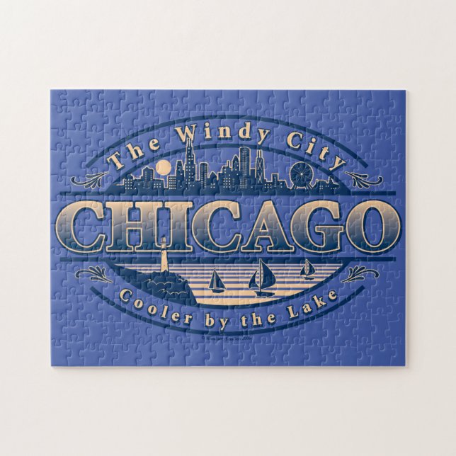 Puzzle Chicago Windy City (Horizontal)