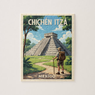 Puzzle Chichén Itzá Mexique – Temple de Kukulcán