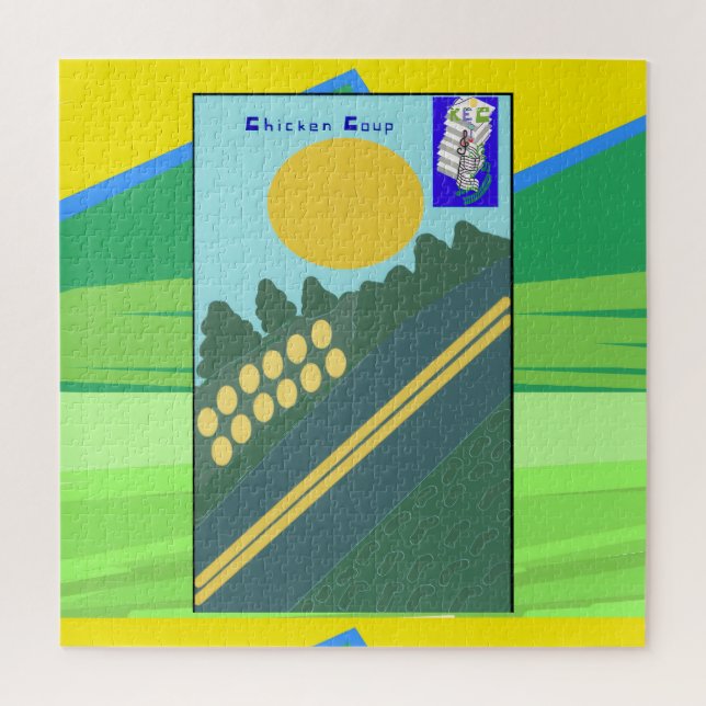 Puzzle Chicken Coup  (Vertical)