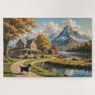 Puzzle Chien attentif