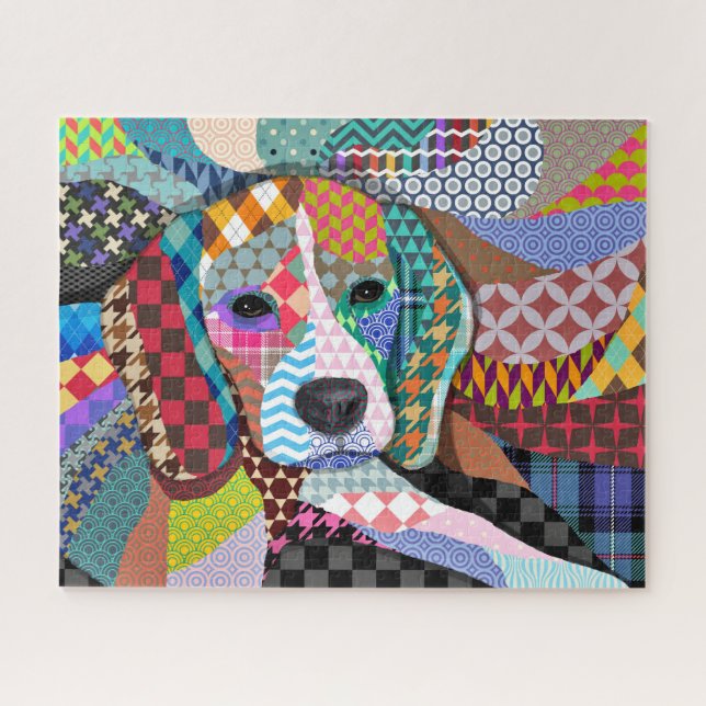 Puzzle Chien beagle 161 (Horizontal)