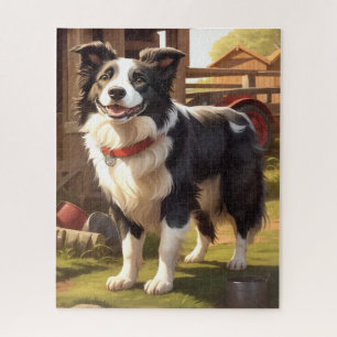 Puzzle Chien Border Collie