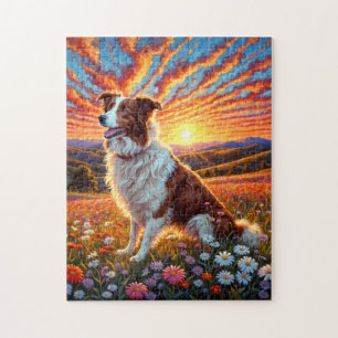 Puzzle Chien Border Collie
