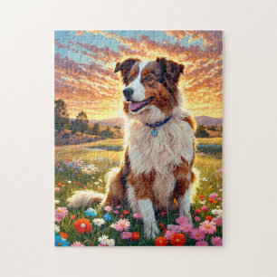 Puzzle Chien Border Collie