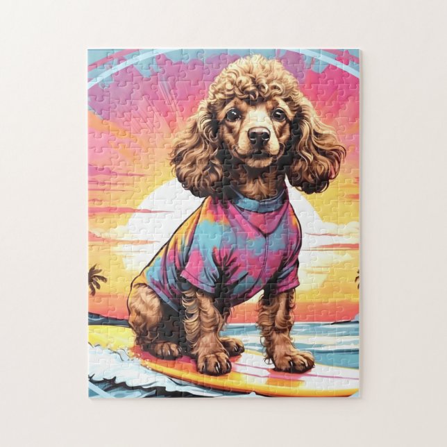 Puzzle Chien caniche (Vertical)