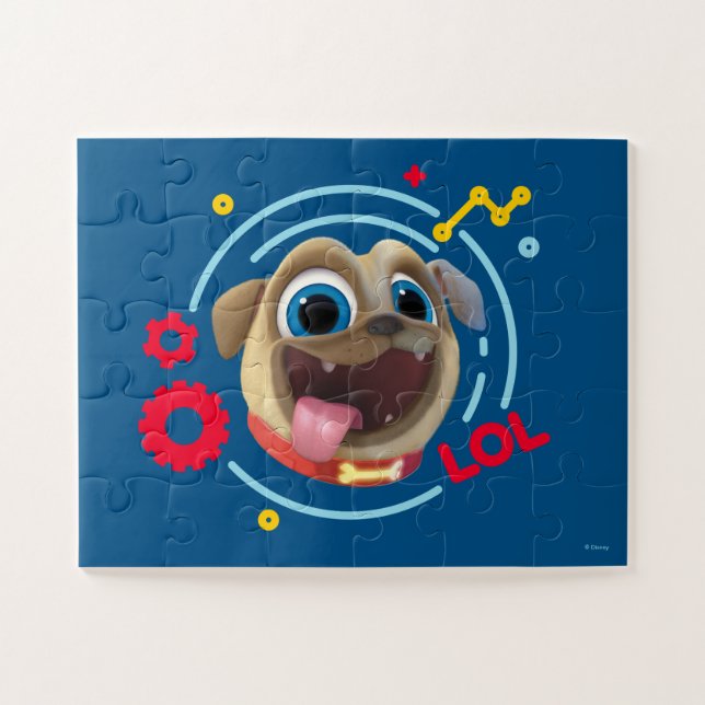 Puzzle Chien Chien Pal | Rolly - LOL (Horizontal)