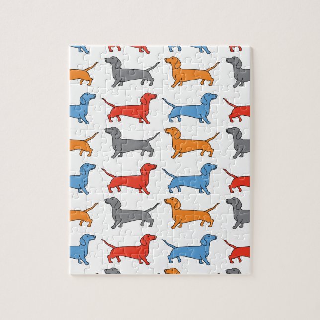 Puzzle Chien Dachshund (Vertical)
