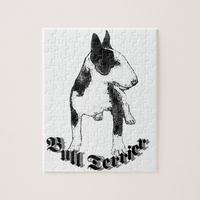 Puzzle Chien de Bull Terrier (Vertical)