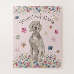 Puzzle Chien de chasse Weimaraner Vorstehhund grand forma