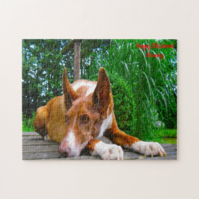 Puzzle Chien de chien Hound du pharaon. (Horizontal)