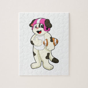 Puzzle Chien de football Sports