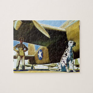 Puzzle Chien de l'armée