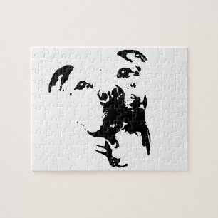 Puzzle Chien de Pitbull