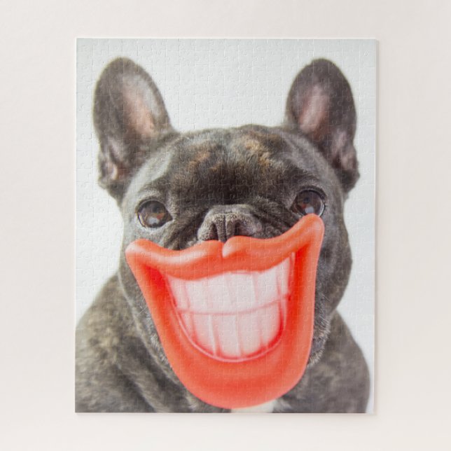 Puzzle Chien de sourire des images | A de Getty (Vertical)