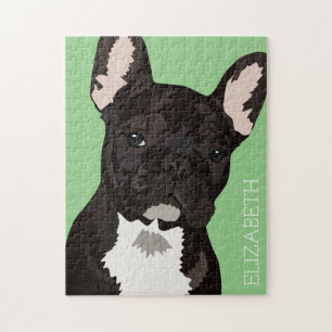 Puzzle Chien de taureau français pour animaux familiers