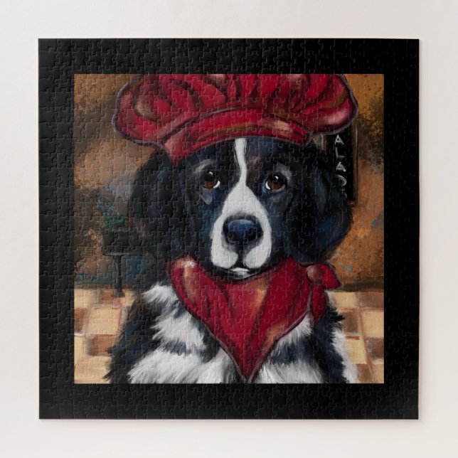 Puzzle Chien de Terre-Neuve (Vertical)