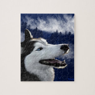 Puzzle Chien de traîneau d'Alaska