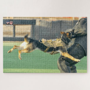 Puzzle CHIEN DE TRAVAIL MILITAIRE AMÉRICAIN (20x30 pouces