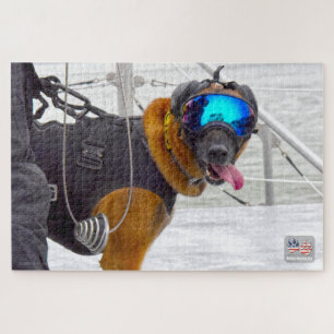 Puzzle CHIEN DE TRAVAIL MILITAIRE AMÉRICAIN (20x30 pouces
