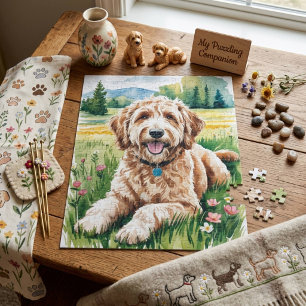 Puzzle Chien Goldendoodle