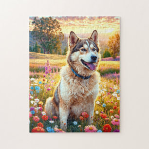 Puzzle Chien Husky Sibérien  