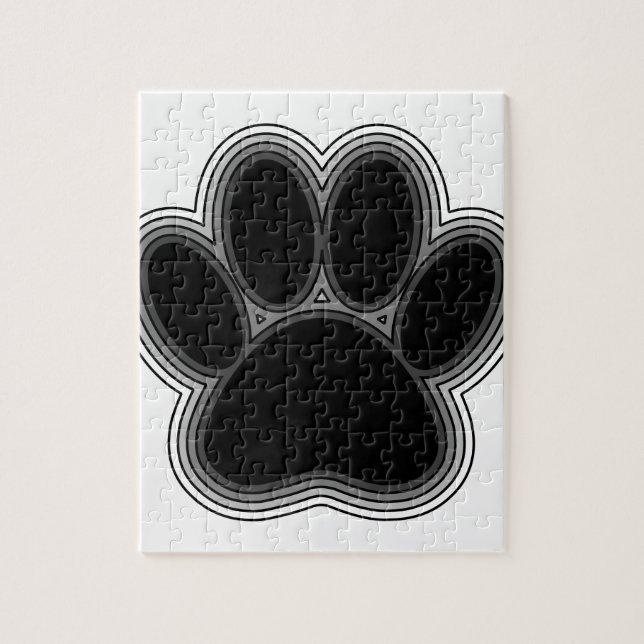 Puzzle Chien Paw Avec Plan (Vertical)