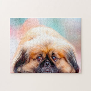 Puzzle Chien Pékinois.