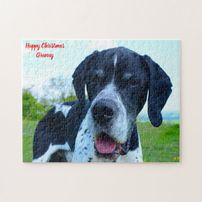 Puzzle Chien Pointeur Anglais. (Horizontal)