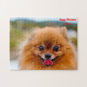 Puzzle Chien Poméranien.