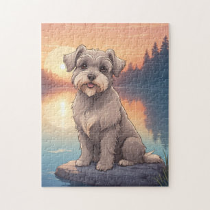 Puzzle chien Schnauzer