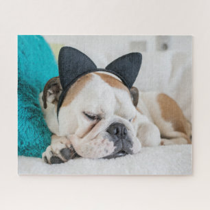 Puzzle Chien somnolent des images de Getty avec le
