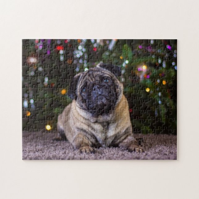 Puzzle Chiens Carlin. (Horizontal)